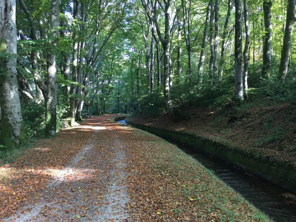 Rigole de la montagne du canal du midi