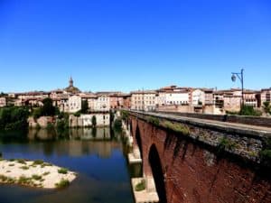 Albi vue du pont vieux