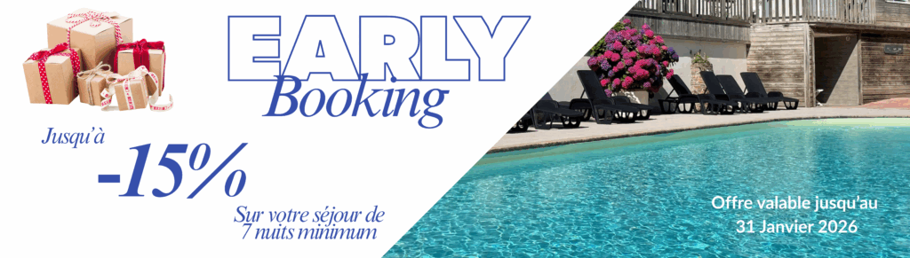 Early booking bandeau