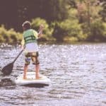 enfant lac base de loisirs